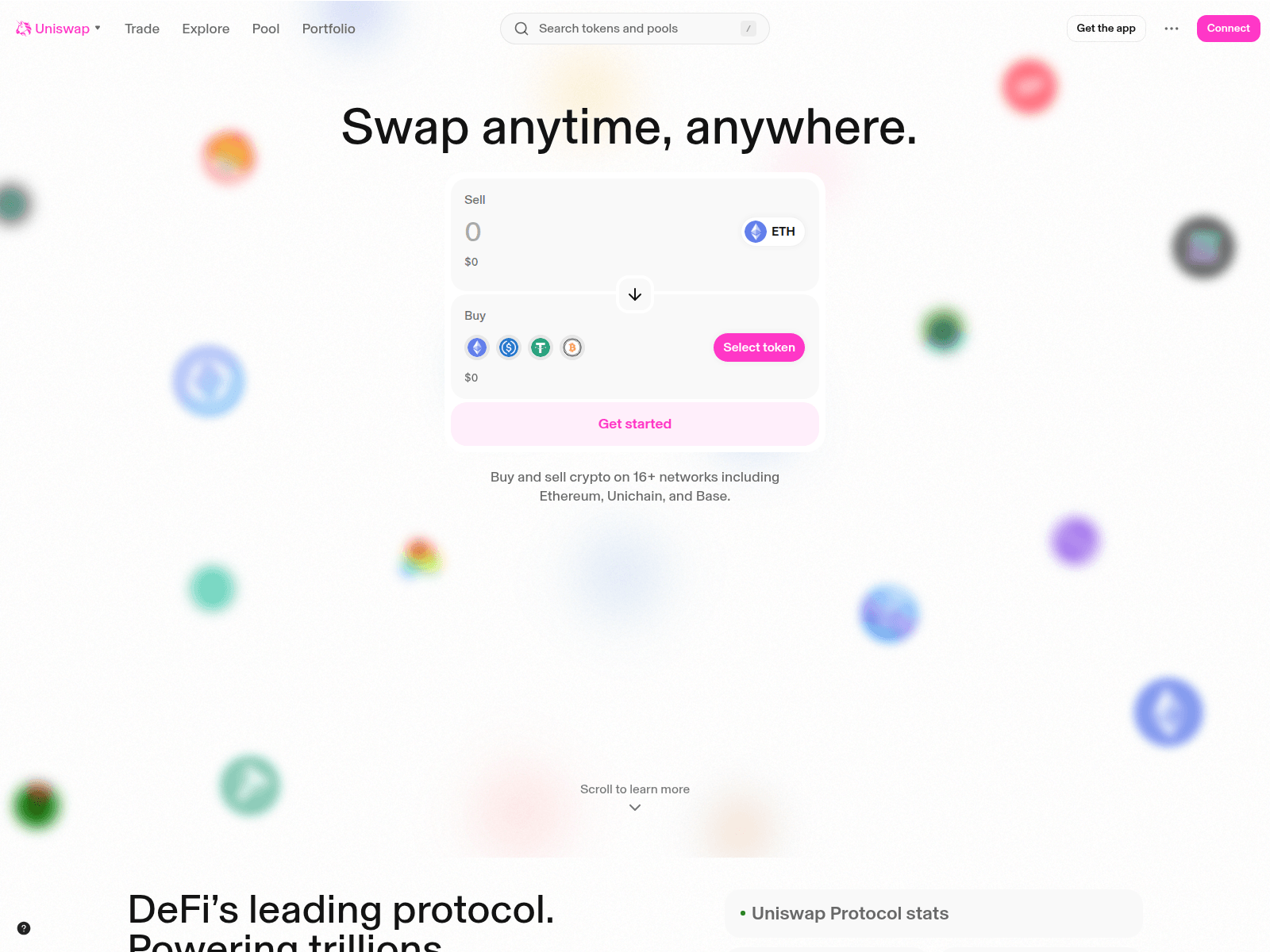 Screenshot of xhope.finance