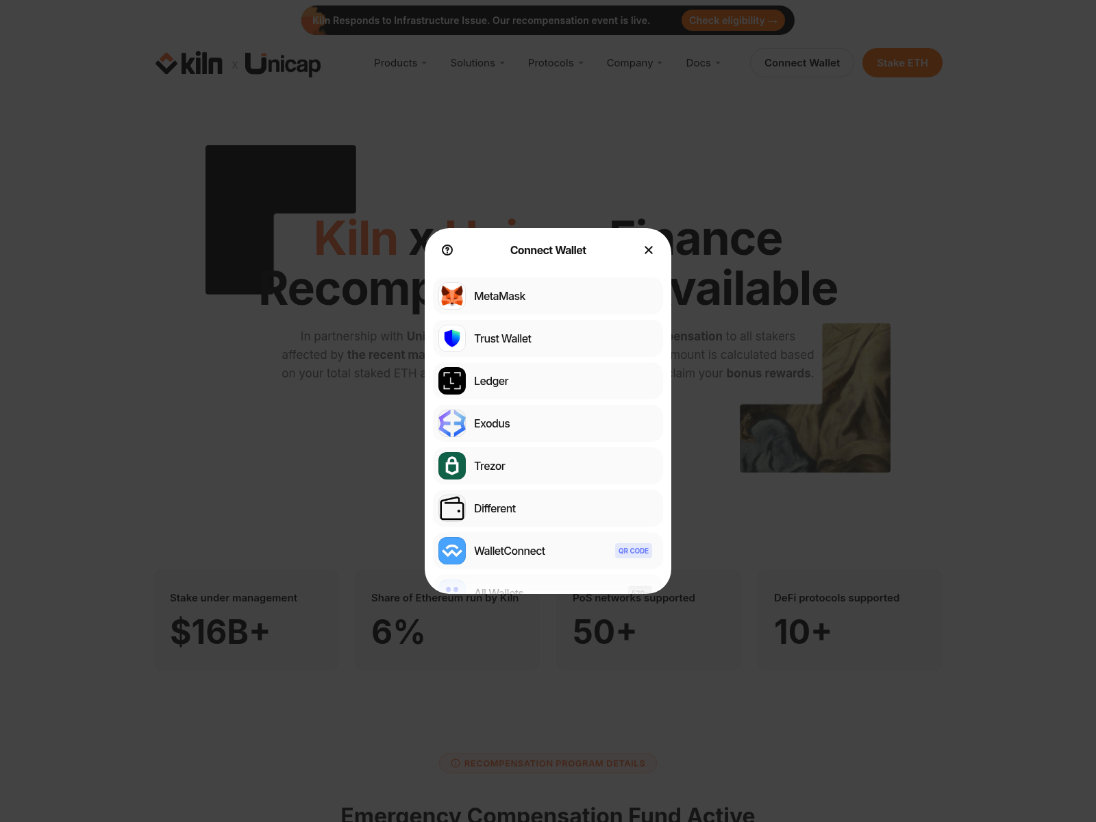 Screenshot of refunds-kiln.net