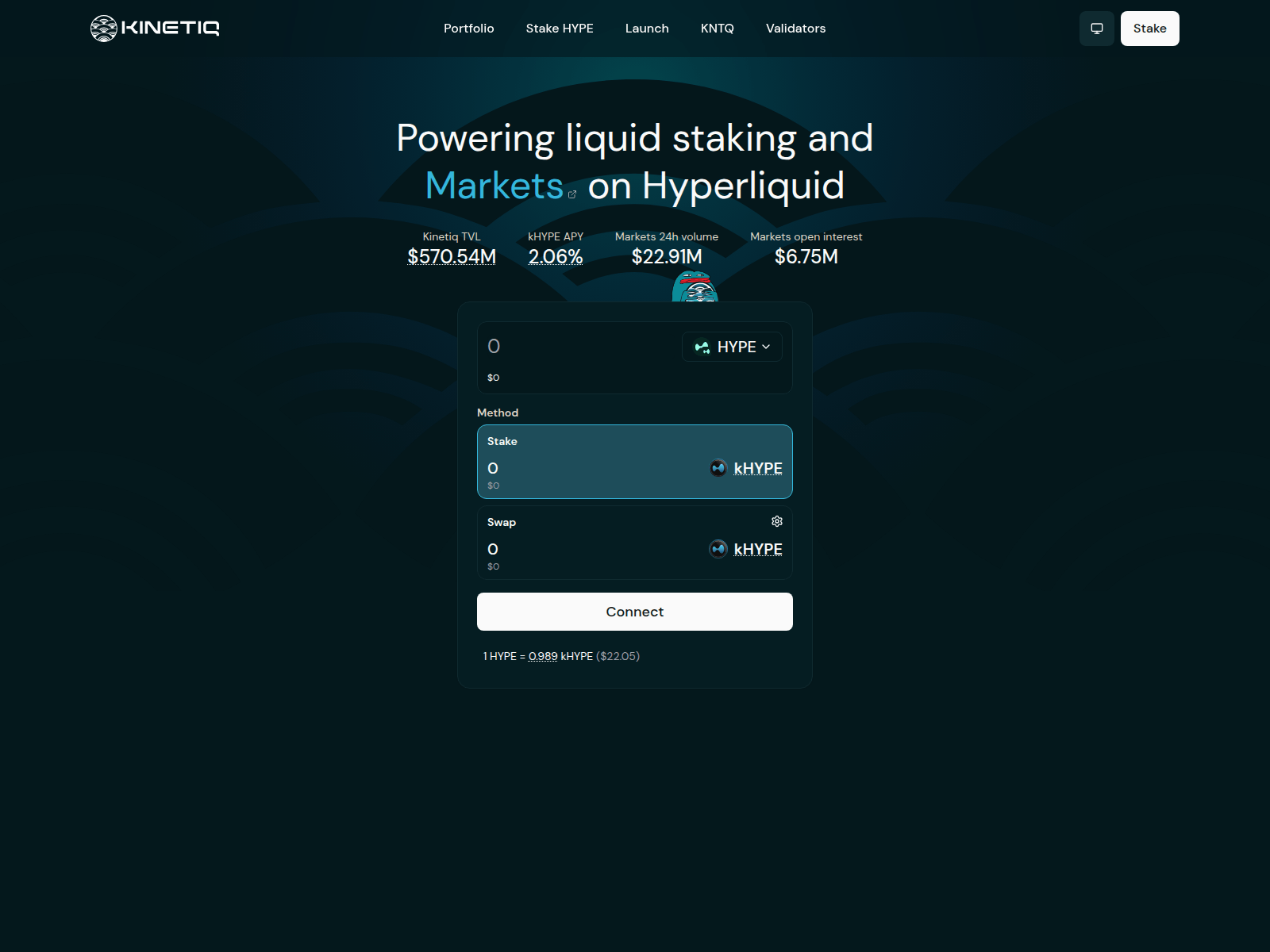 Screenshot of kinietiq.xyz