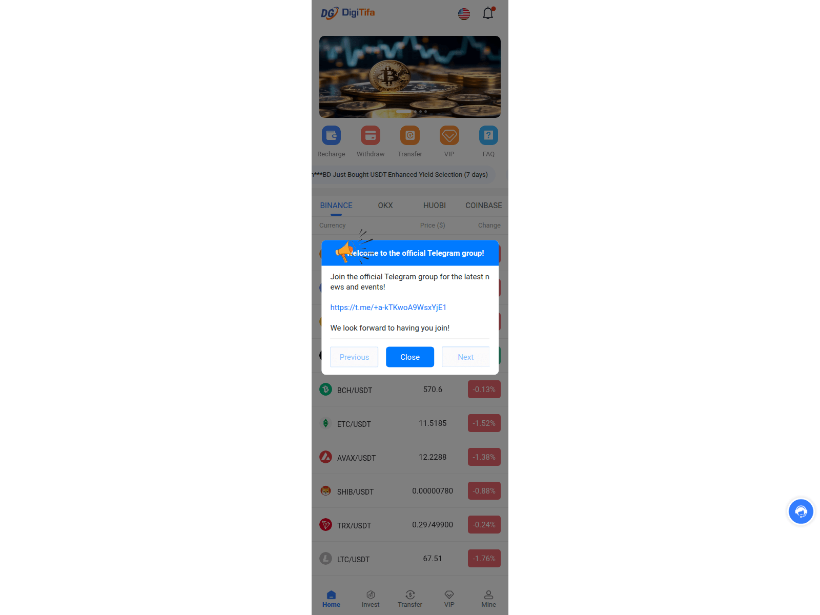 Screenshot of usdt922.com