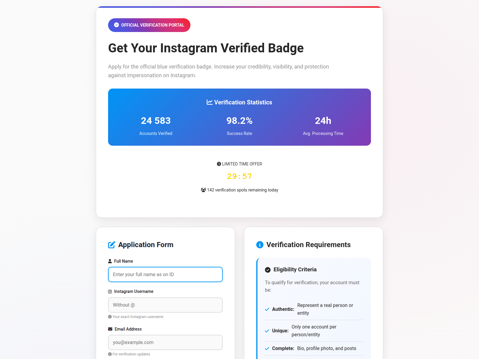 Screenshot of free-badge-instagram.wasmer.app