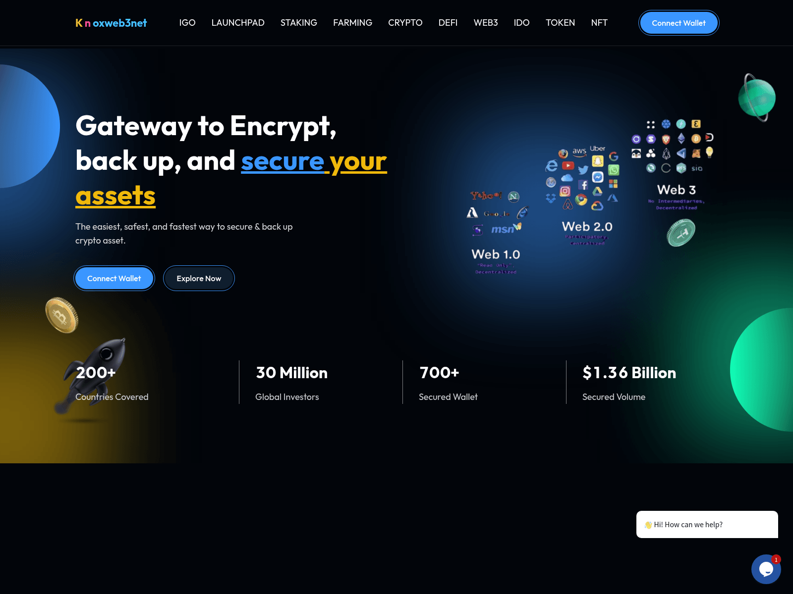Screenshot of knoxweb3net.com