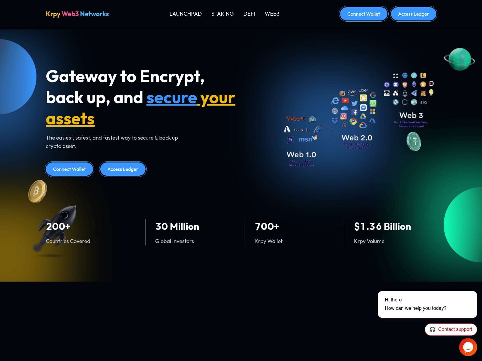 Screenshot of krpywebnetworks.com