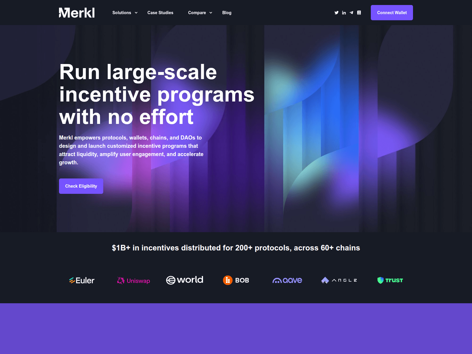 Screenshot of getmerkl.app