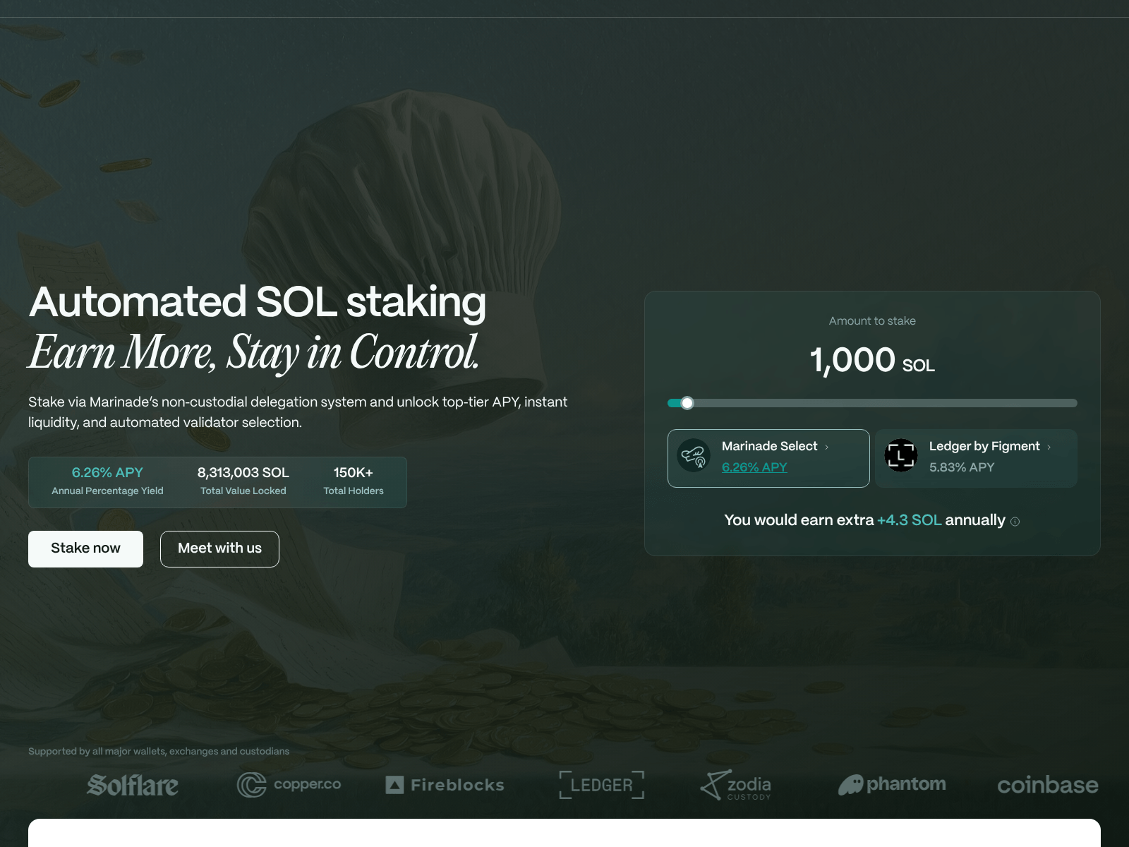 Screenshot of marinadefinance.click