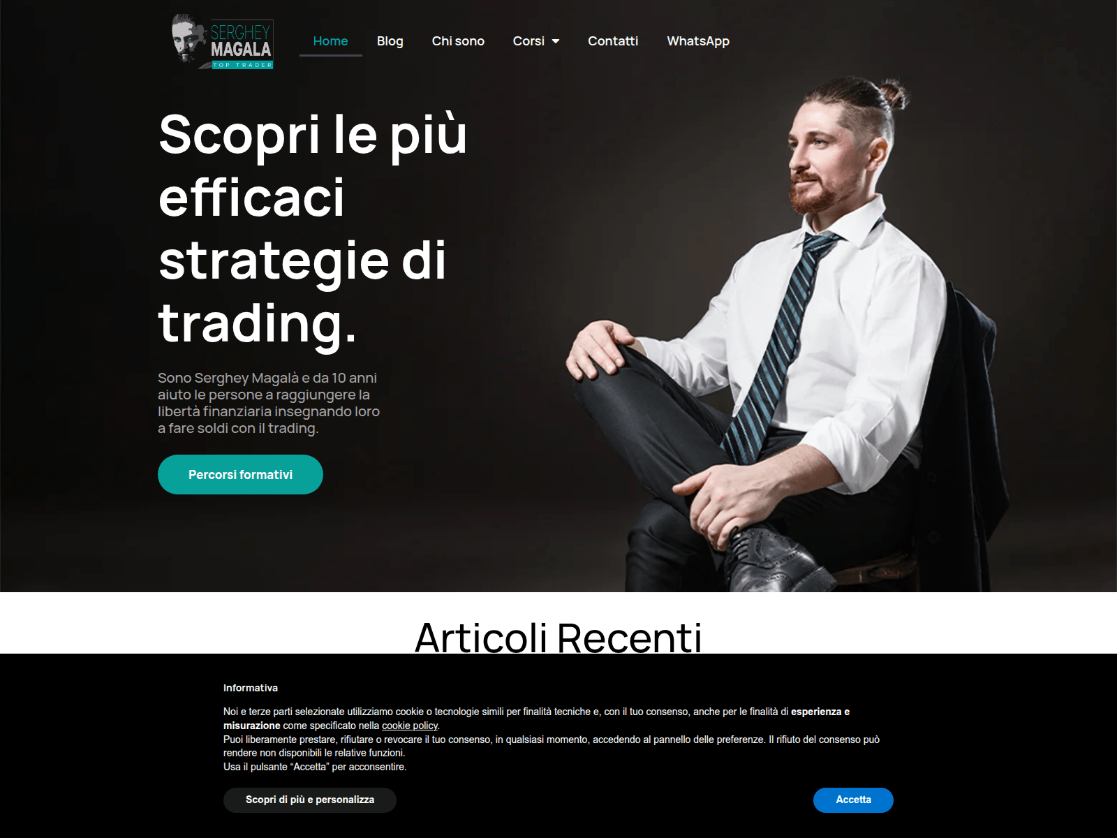 Screenshot of sergheymagala.net