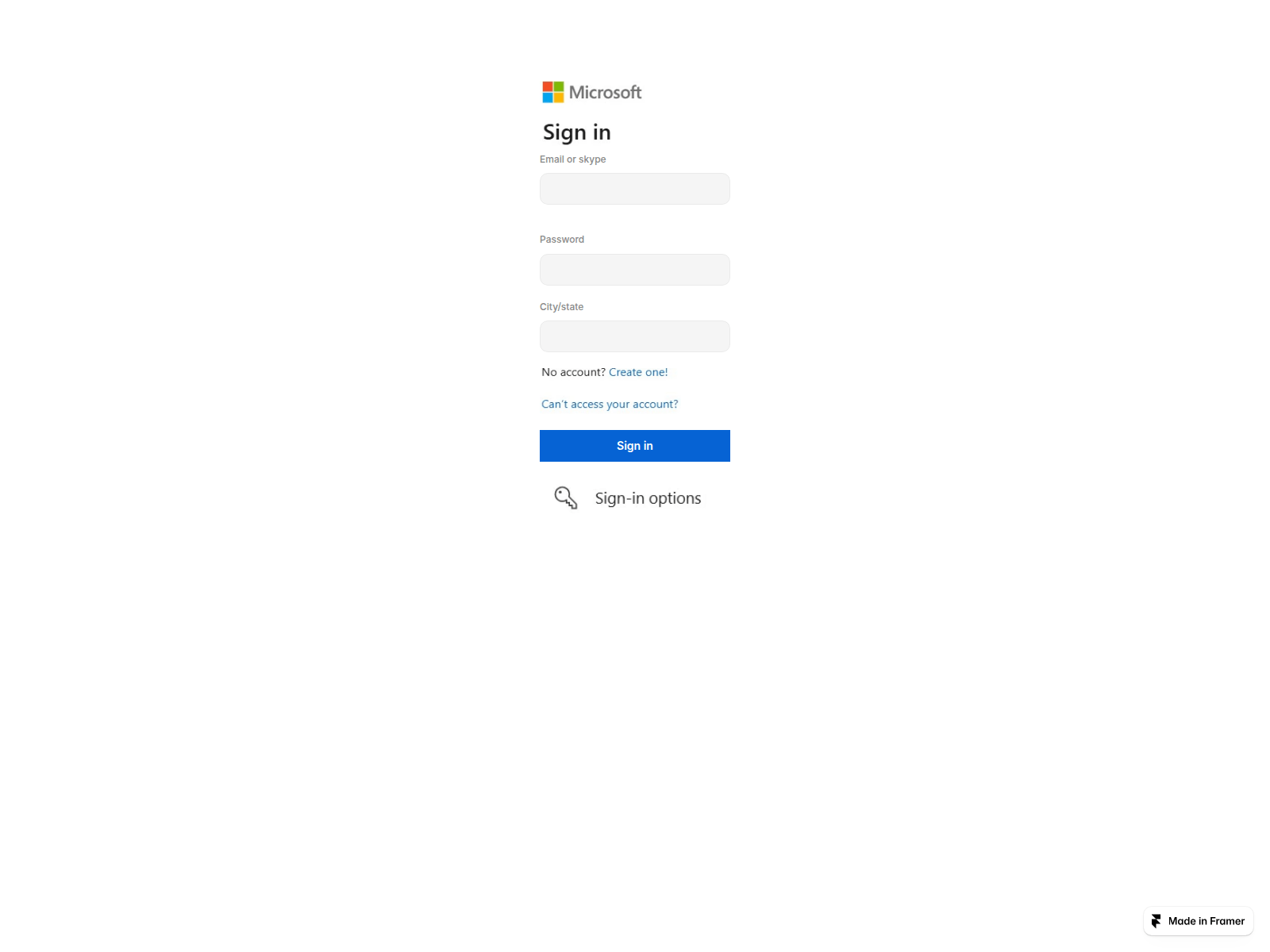 Screenshot of many-plans-307752.framer.app