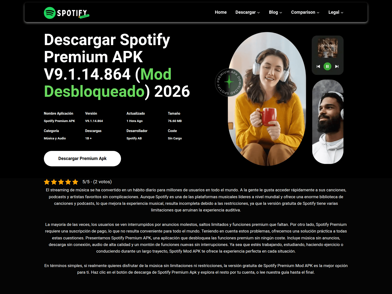 Screenshot of spotiprimium.com.mx