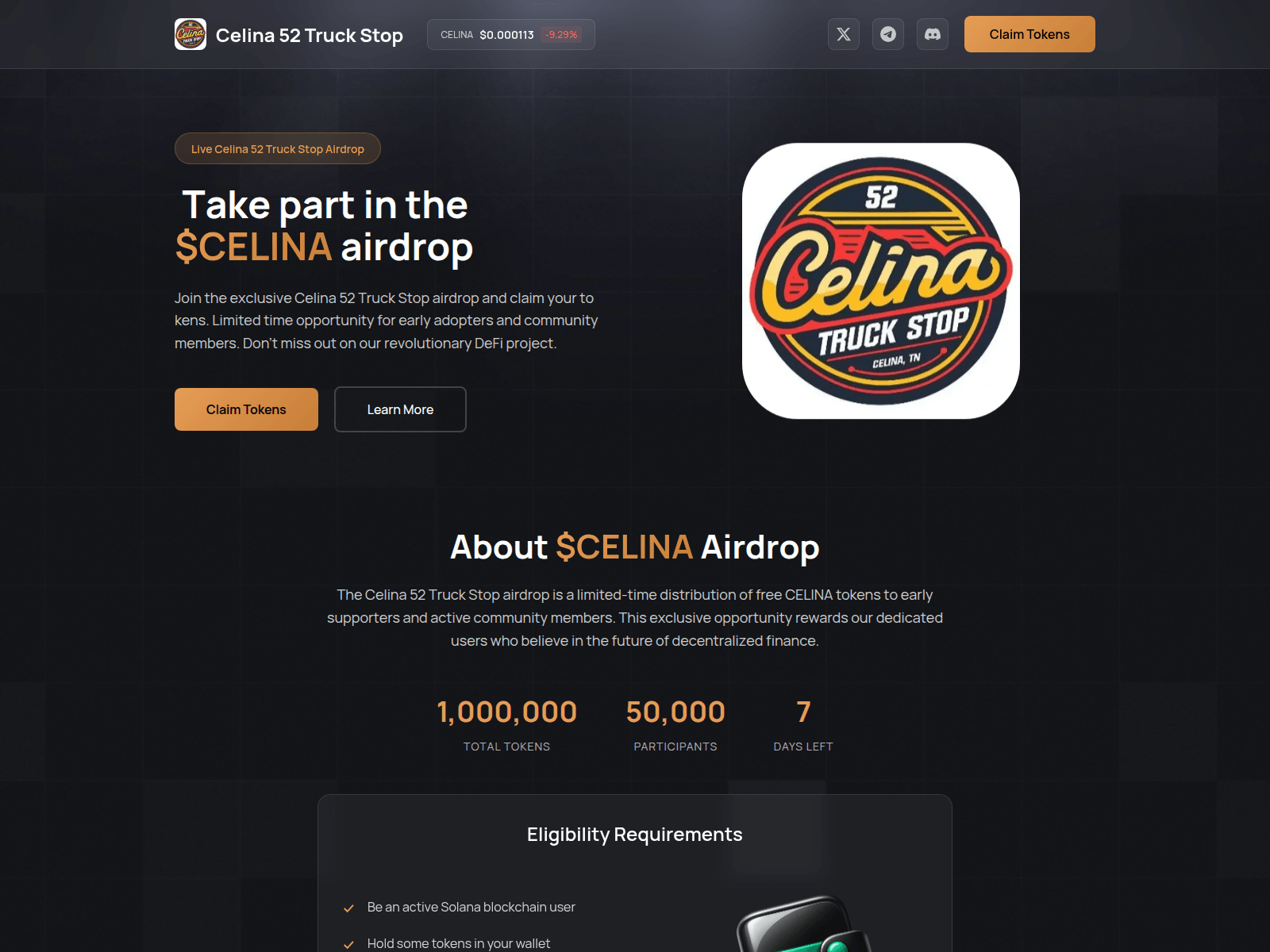 Screenshot of events-celina.fun