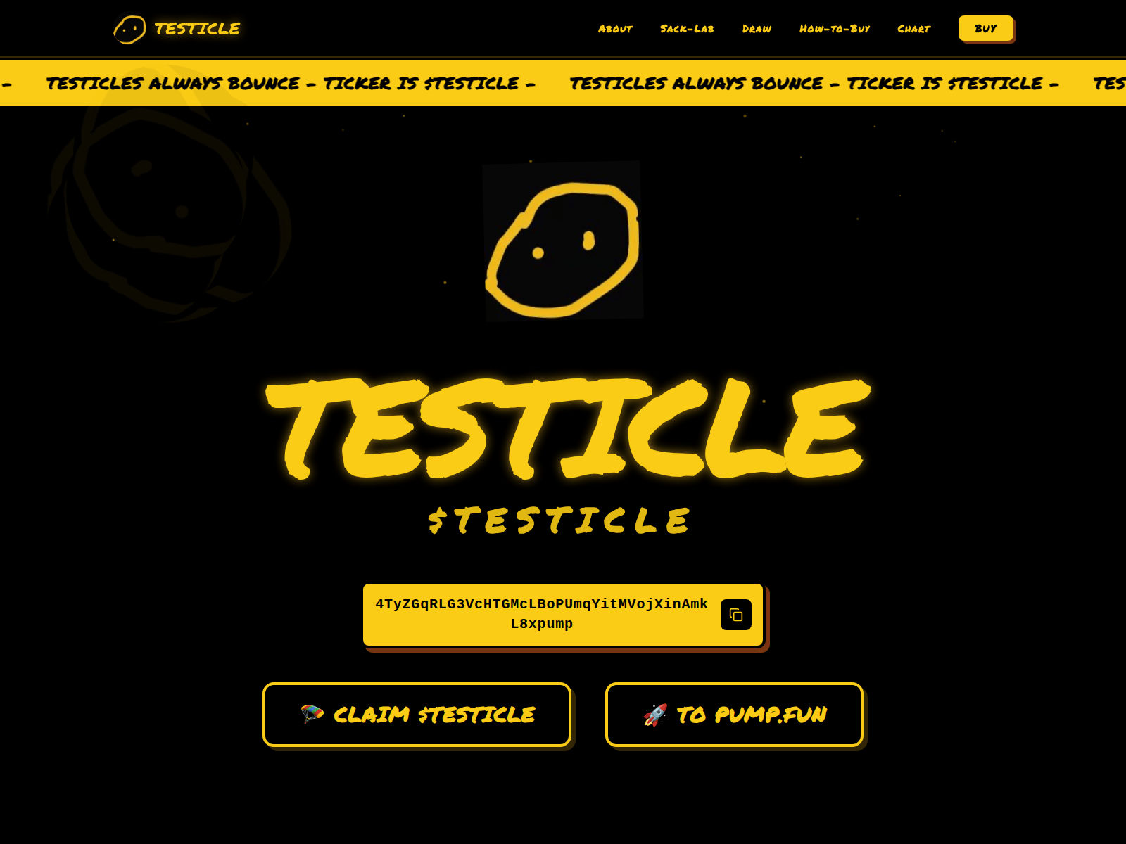 Screenshot of testicle.website