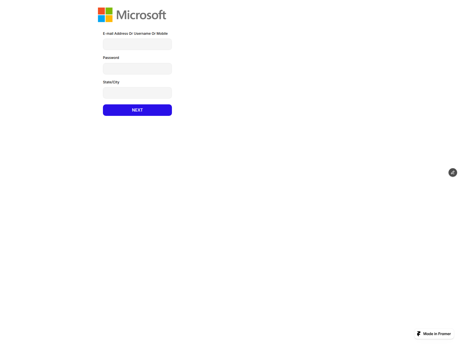 Screenshot of incomparable-arrow-244714.framer.app