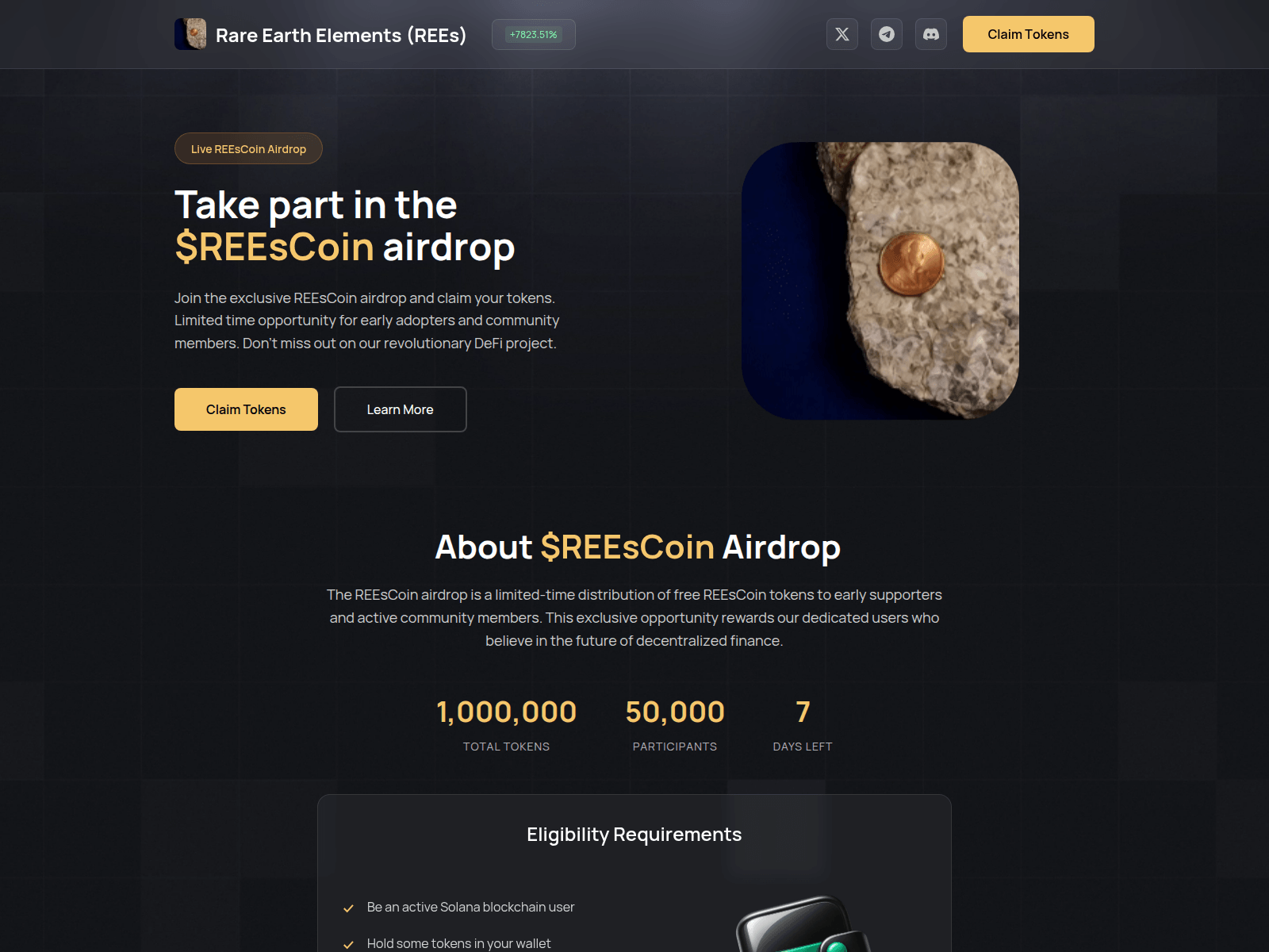 Screenshot of register-reescoin.fun