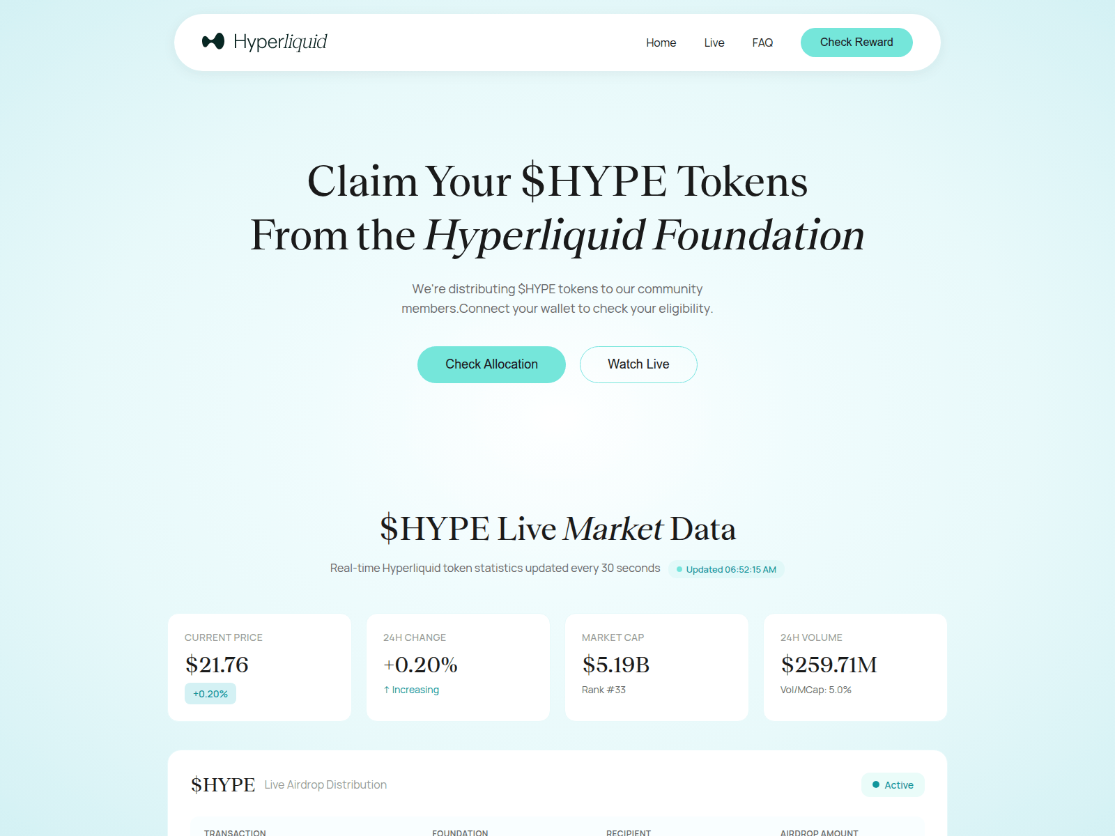 Screenshot of register-hyperxliquid.xyz