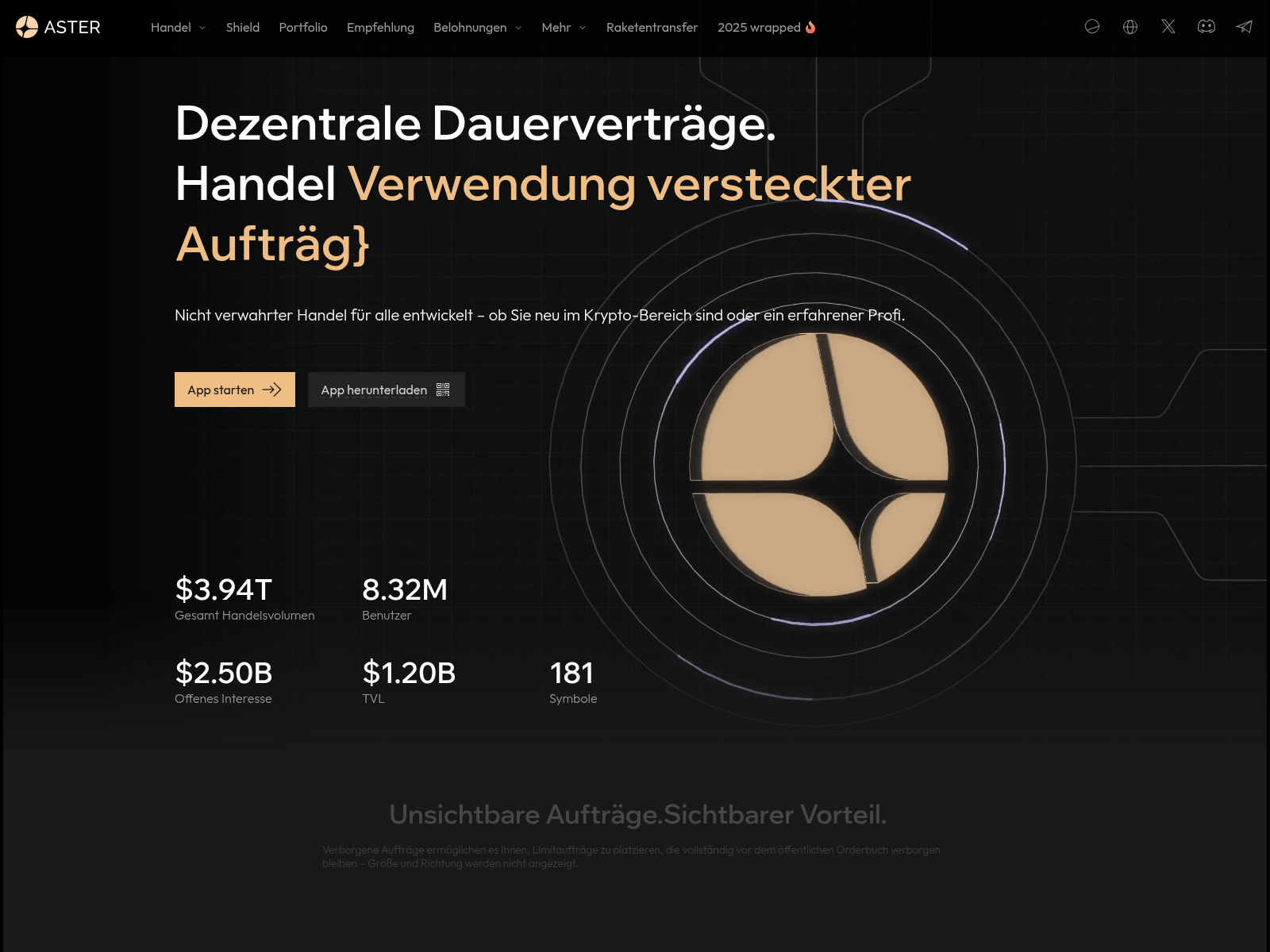 Screenshot of drop-asterdex.com