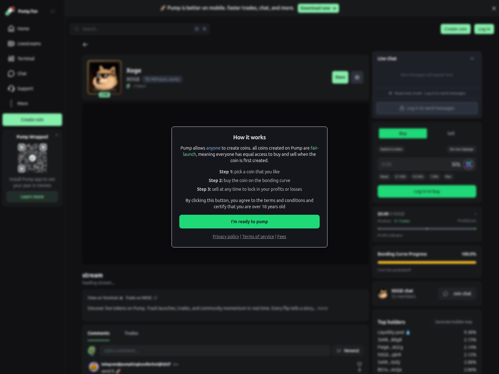 Screenshot of qunp.fun