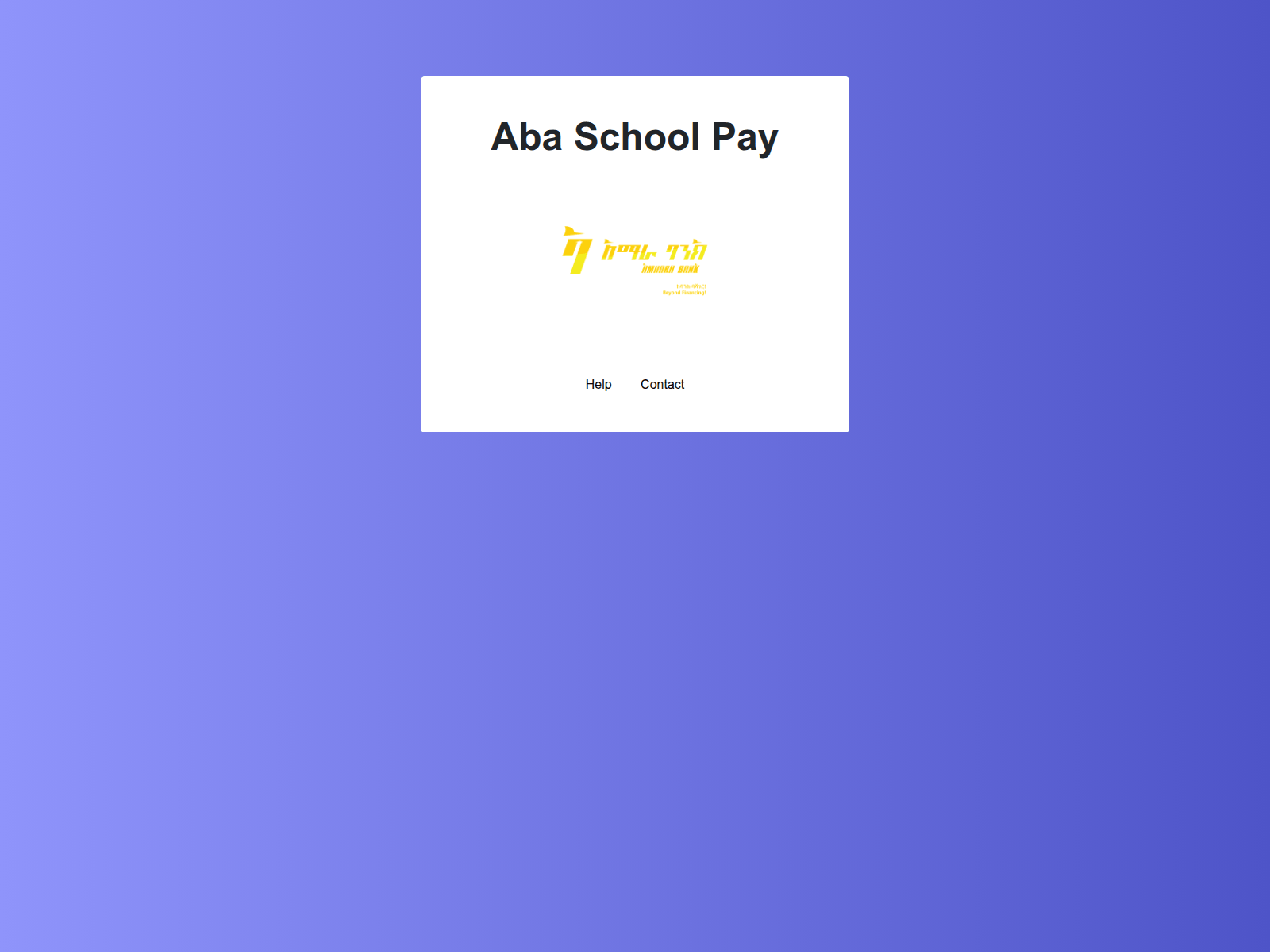 Screenshot of abaschoolpay.com