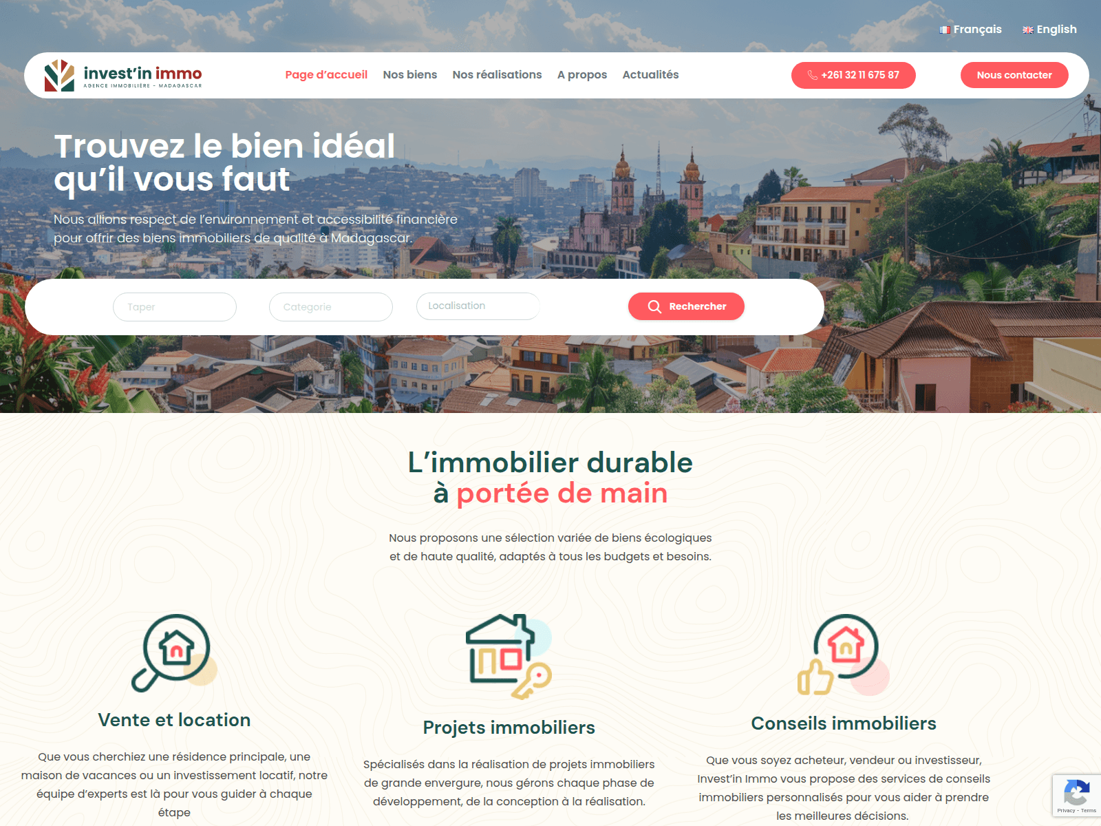 Screenshot of investin-immo.com