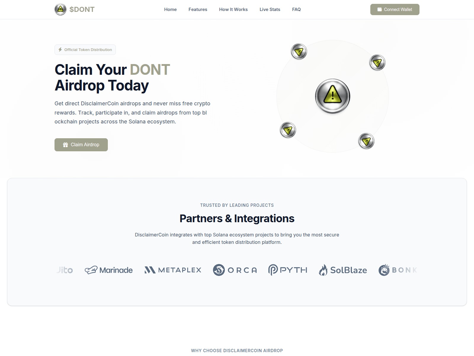 Screenshot of dont.coincap.click
