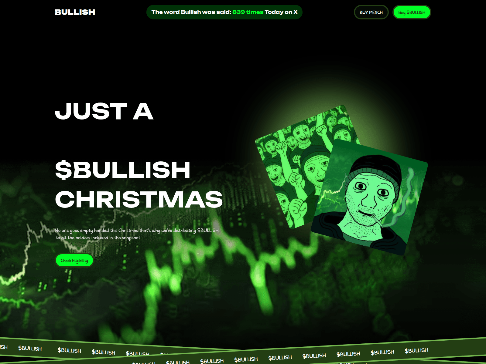 Screenshot of bullishsoldegen.com