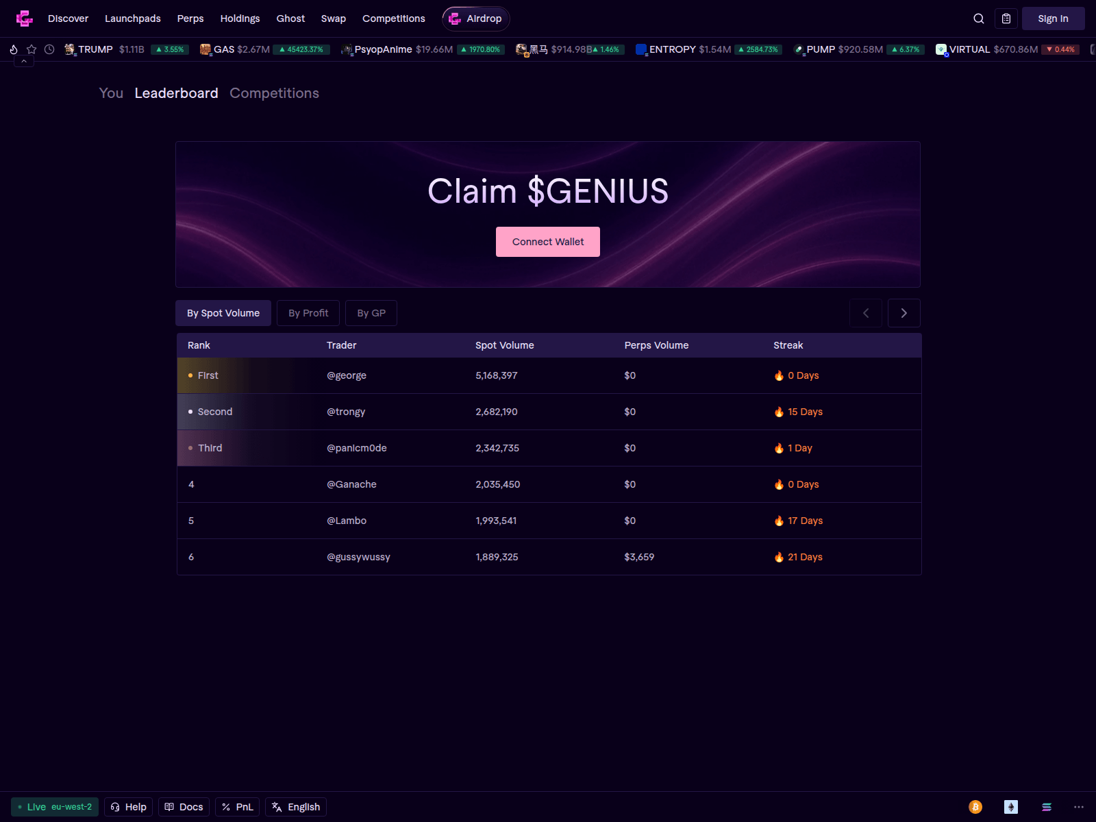 Screenshot of get-tradegenius.com