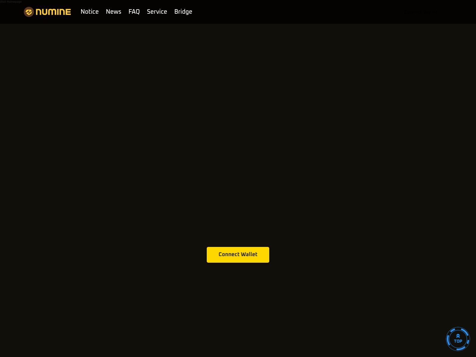 Screenshot of numine.pages.dev/wallet