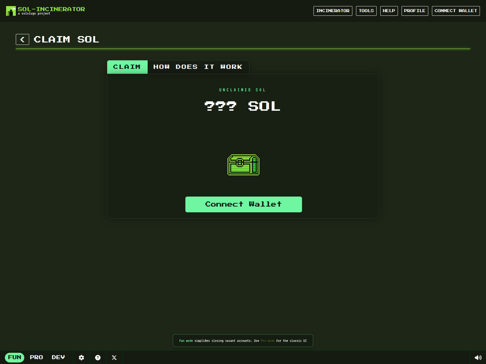 Screenshot of sol-incineator.com