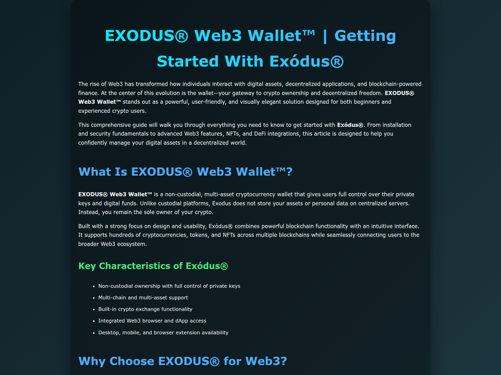 Screenshot of exodus-appwalet.pages.dev
