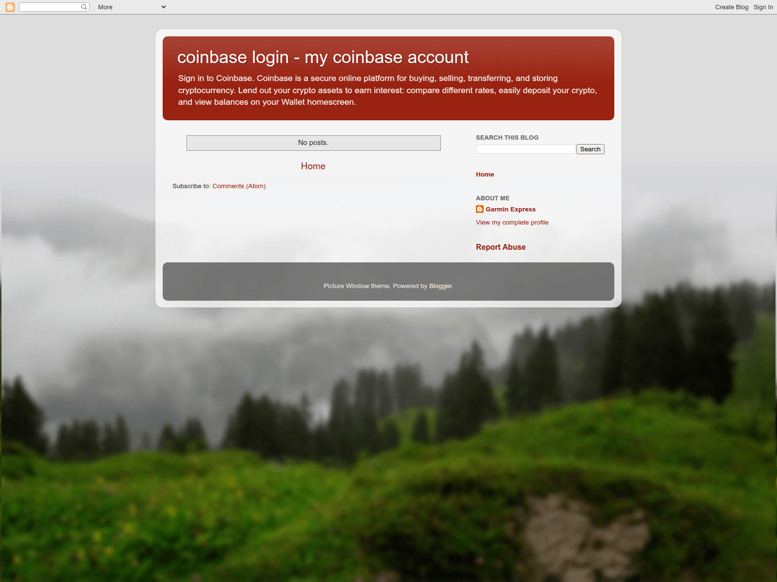 Screenshot of login-coin.blogspot.com.co