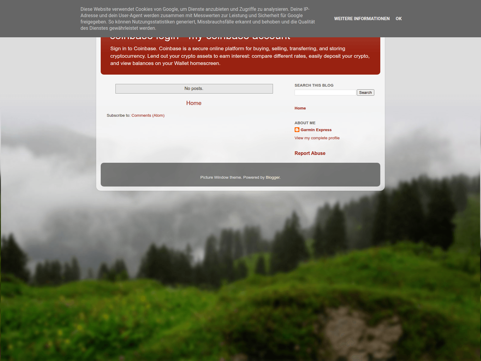 Screenshot of login-coin.blogspot.com.by