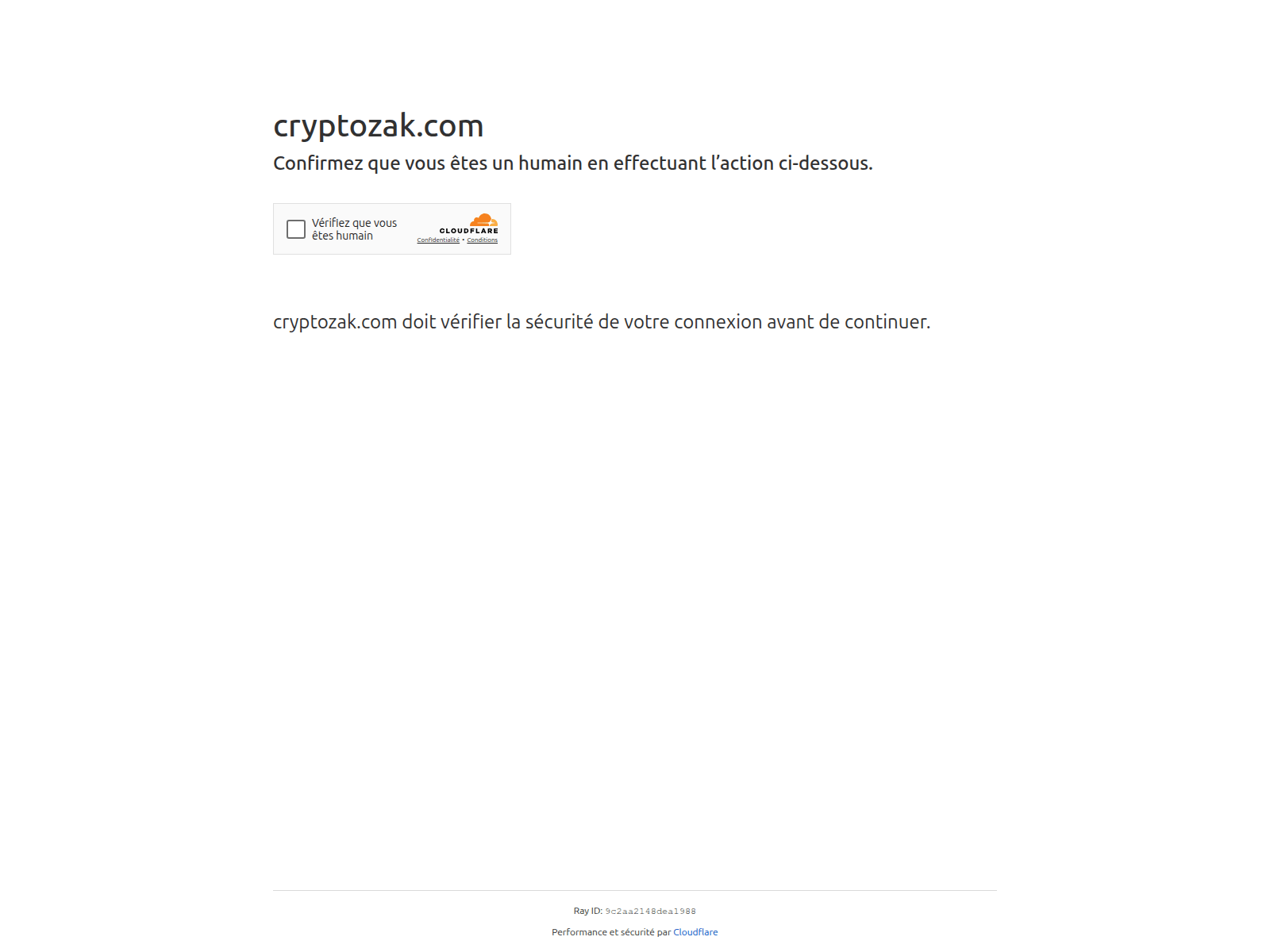 Screenshot of cryptozak.com
