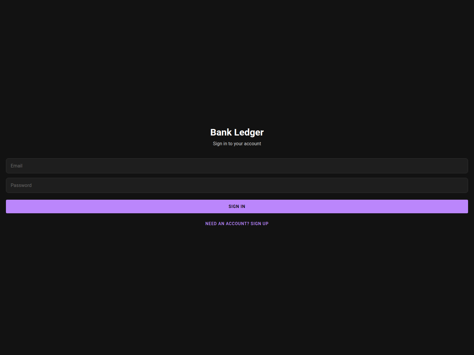 Screenshot of bank-ledger.com