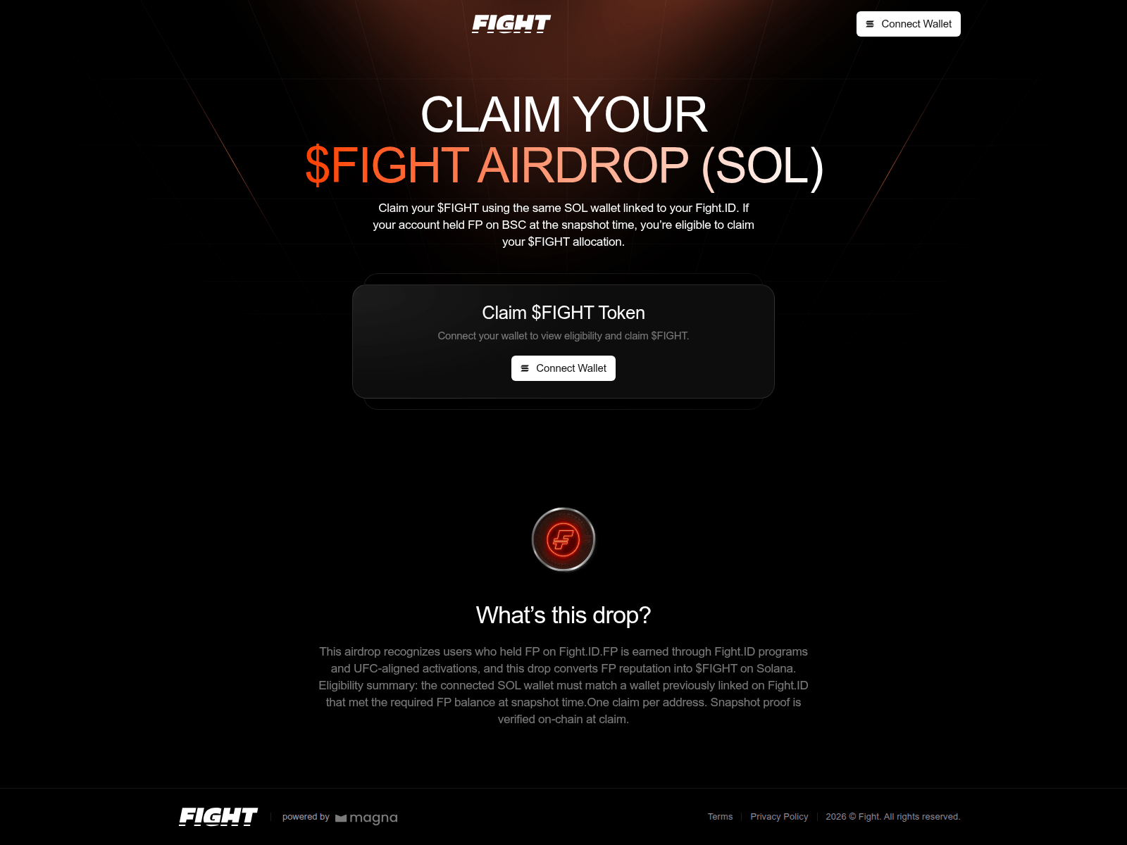 Screenshot of airdropfight.foundation