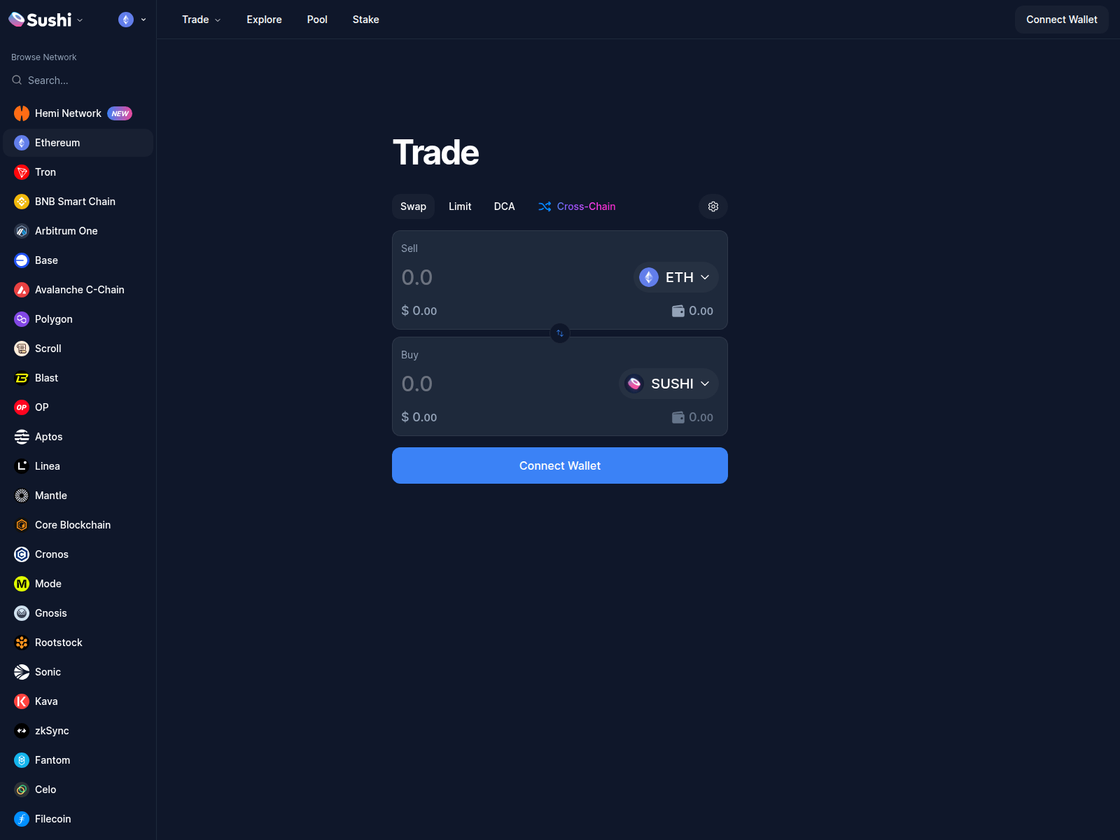 Screenshot of v3-sushi.com
