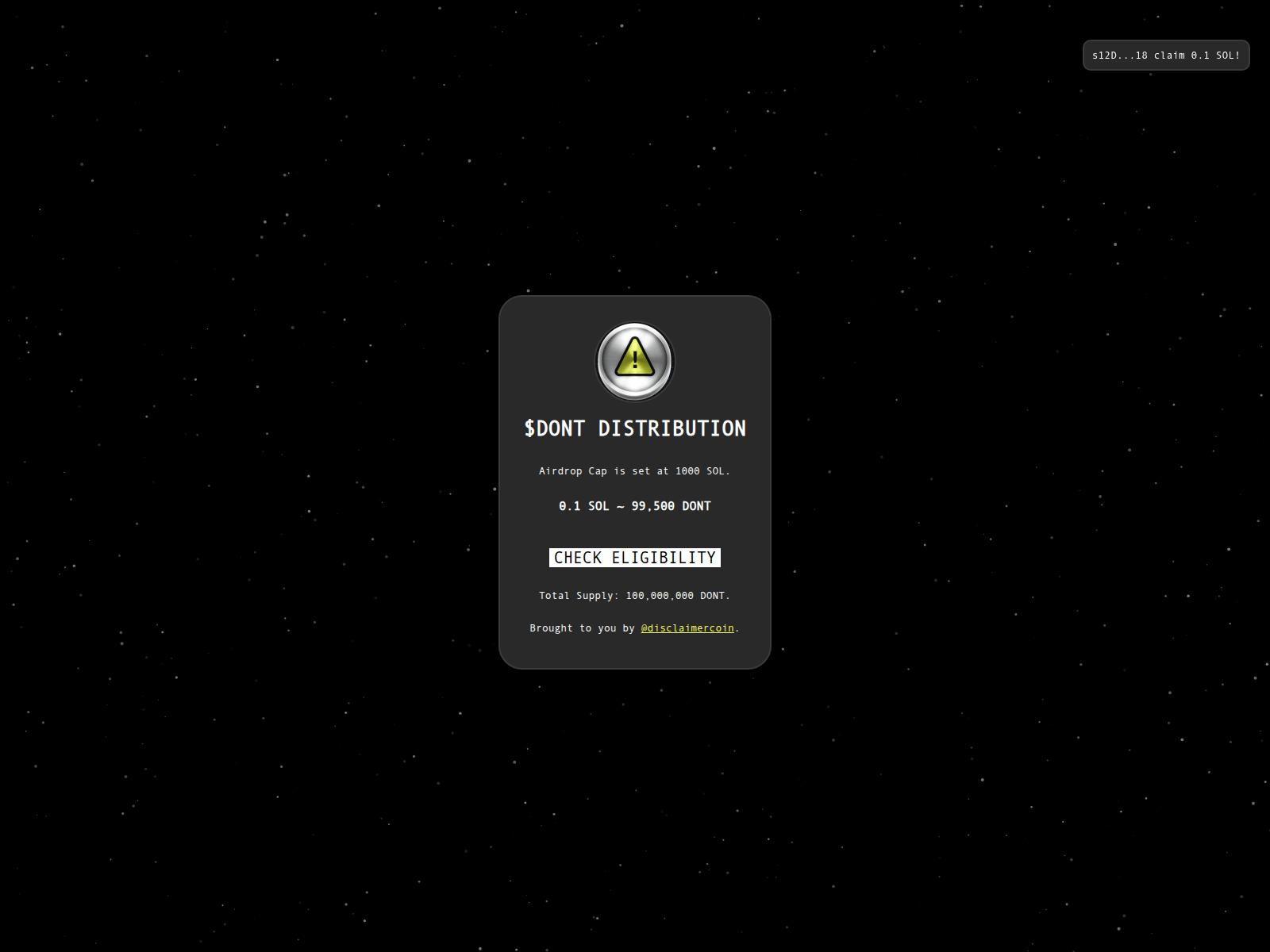 Screenshot of dont-allocation.xyz