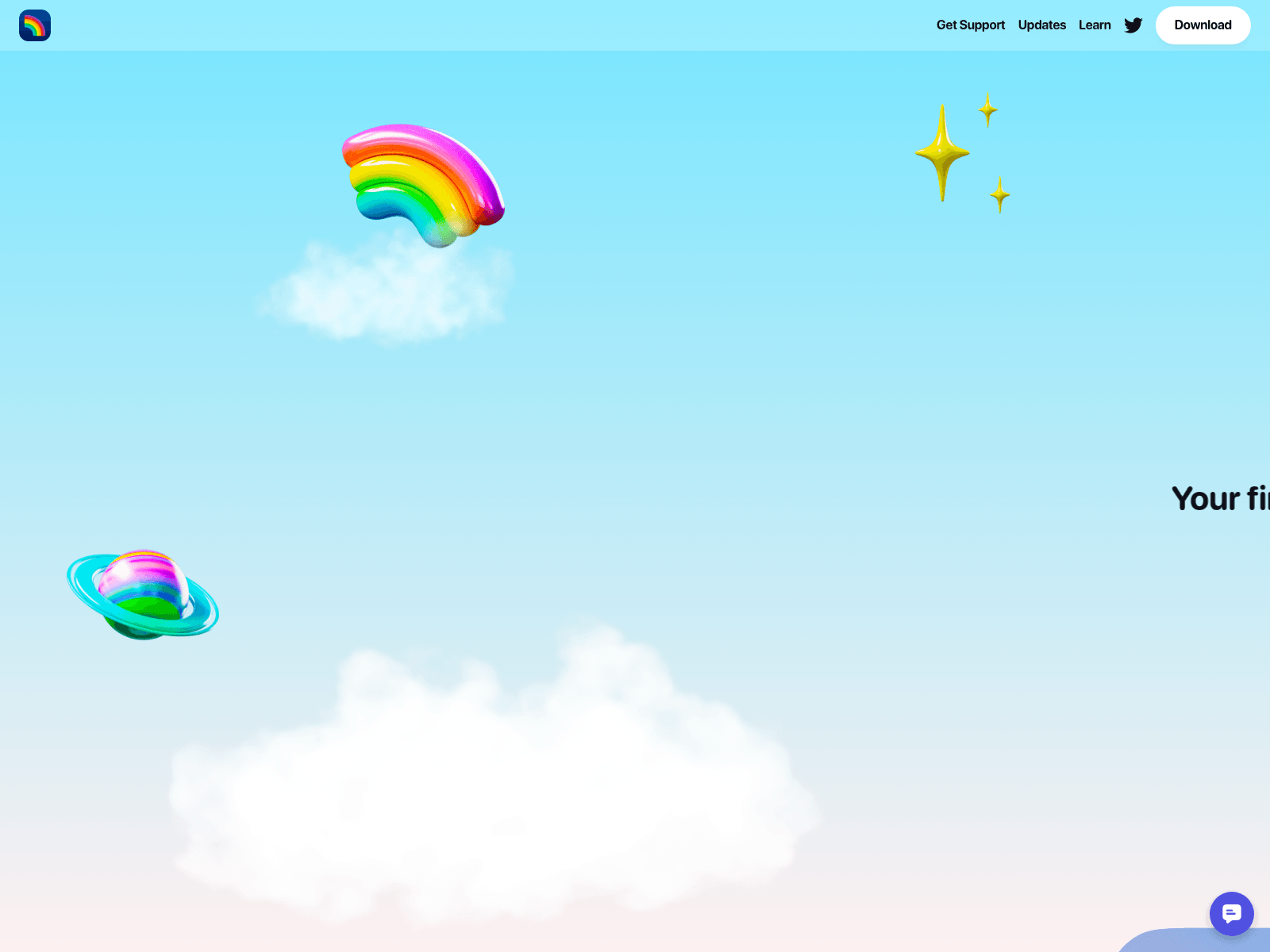 Screenshot of snapshot-rainbow.com