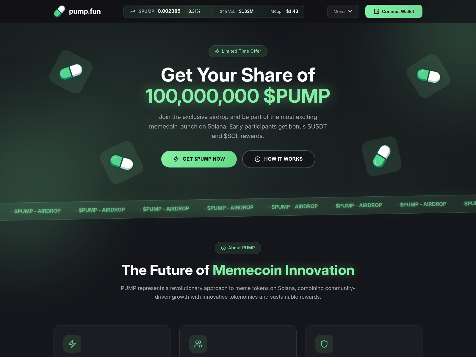 Screenshot of pumpfun-promotion.info