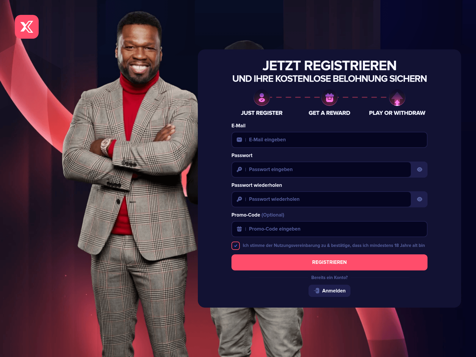 Screenshot of vibekasino.bet