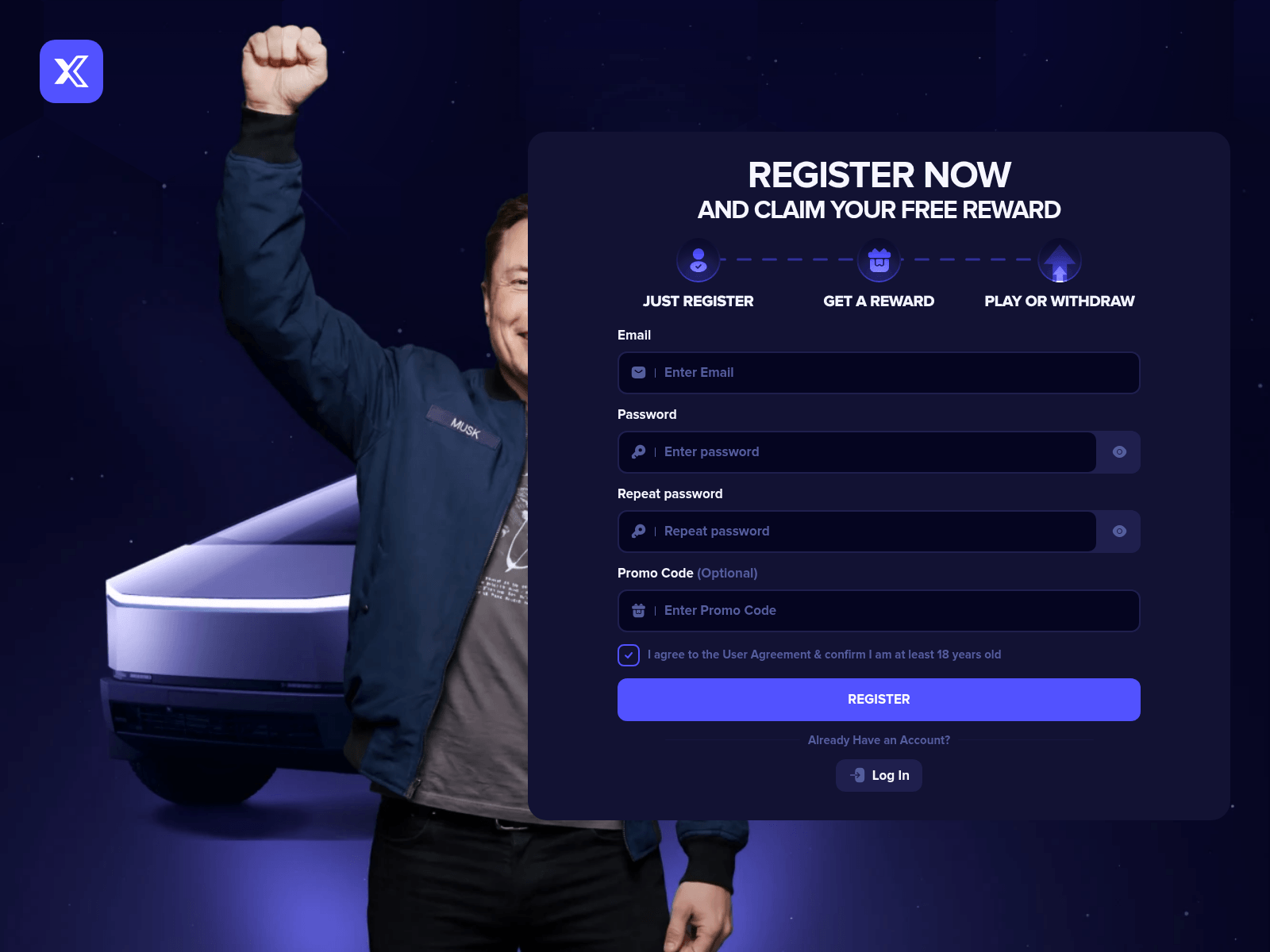 Screenshot of exbex.us