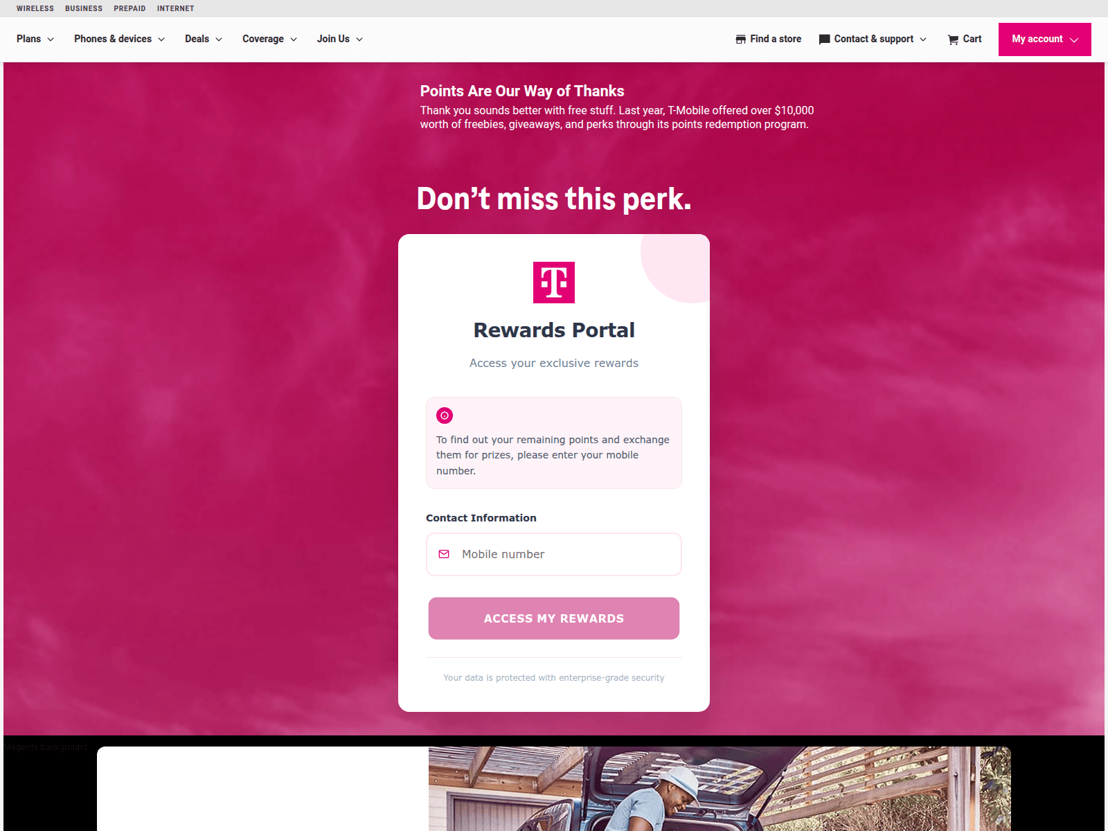 Screenshot of t-mobile.ckopt.cc