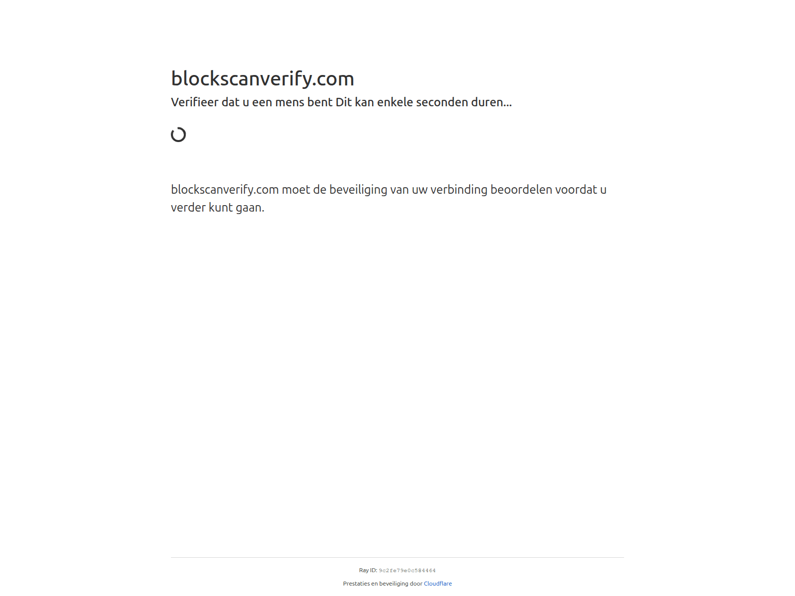Screenshot of blockscanverify.com