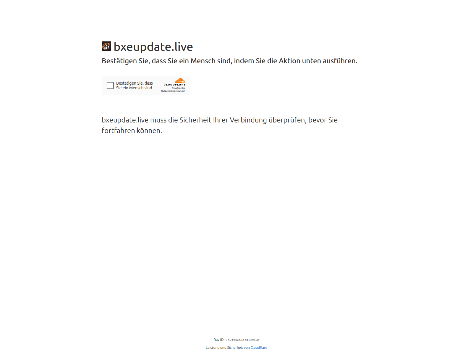 Screenshot of bxeupdate.live