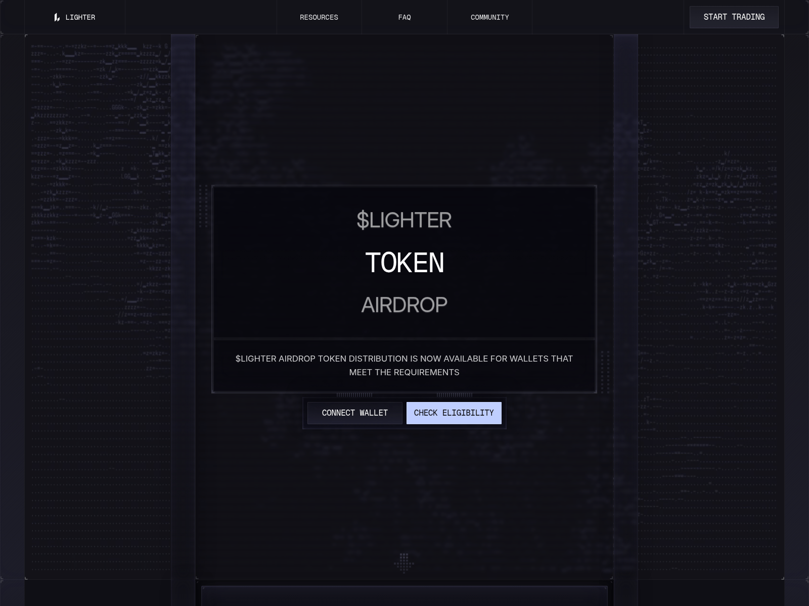 Screenshot of check-lighter.xyz