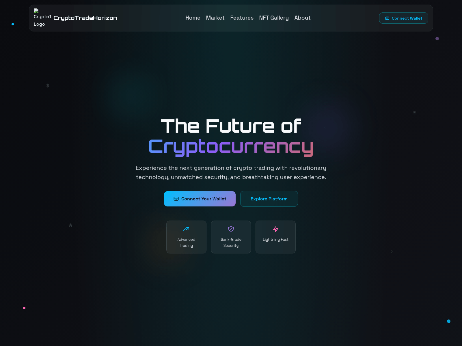 Screenshot of cryptotradehorizon.com