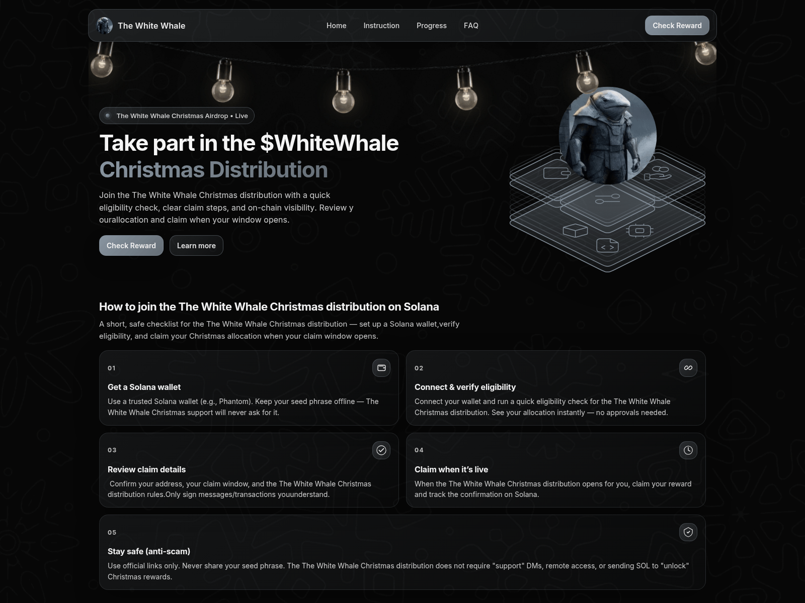 Screenshot of whitewhalememe.app