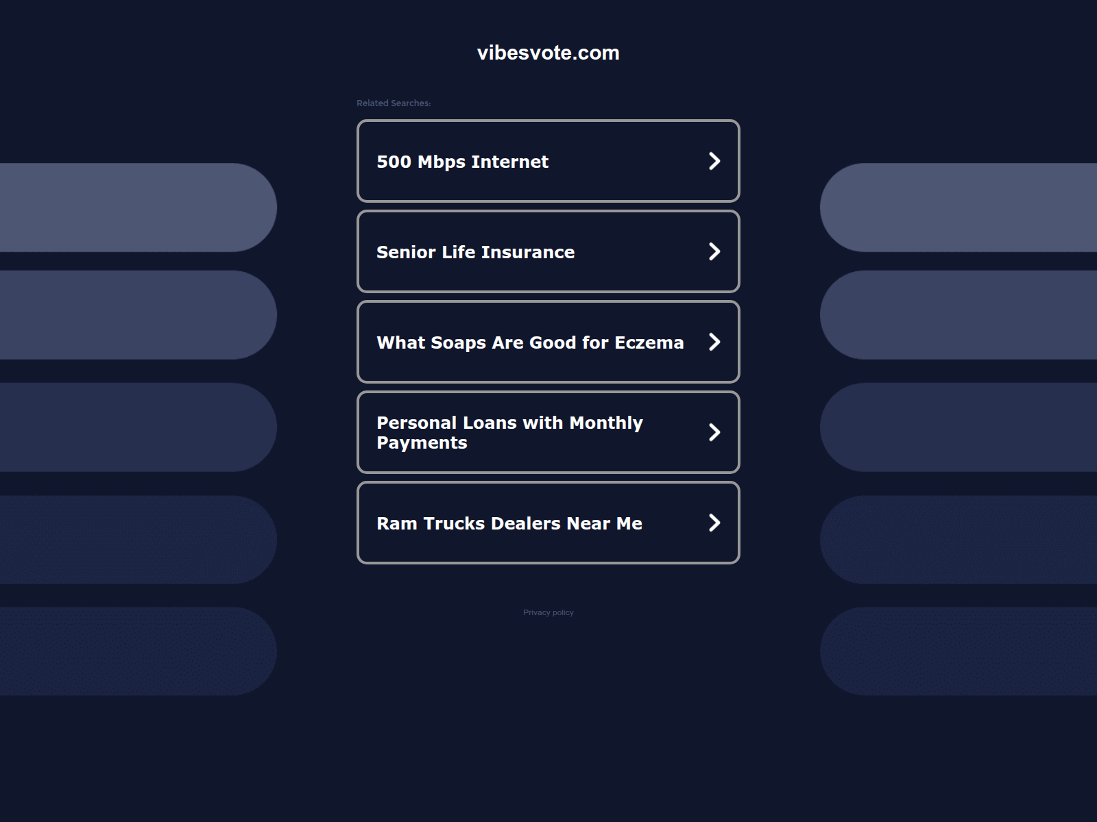 Screenshot of vibesvote.com