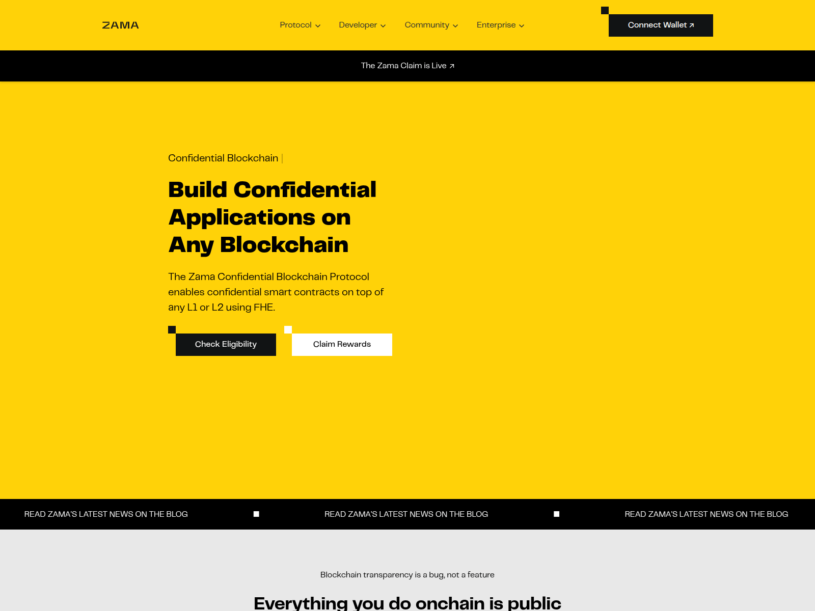 Screenshot of zamaupdate.live