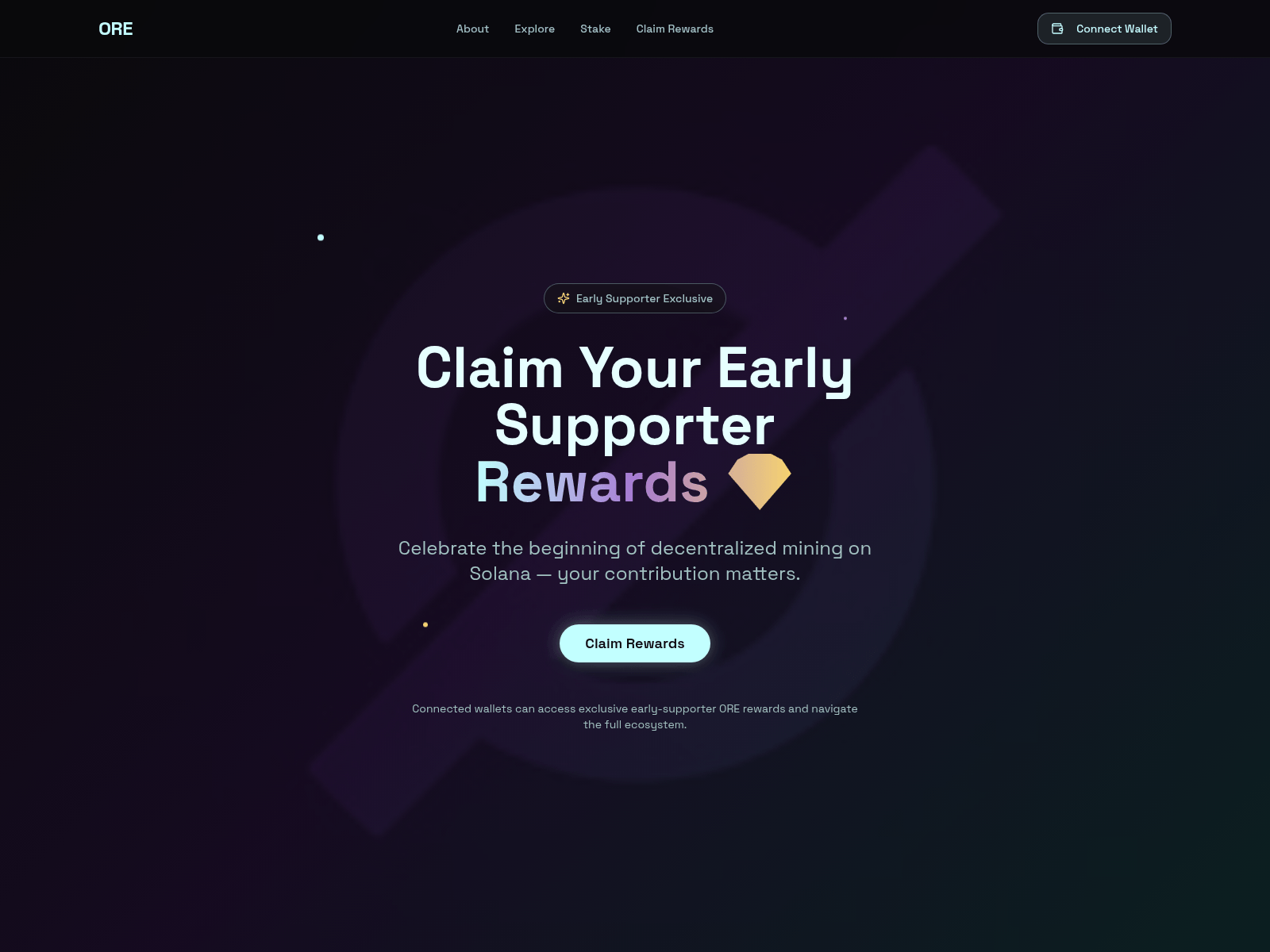 Screenshot of www.ore-supply.live