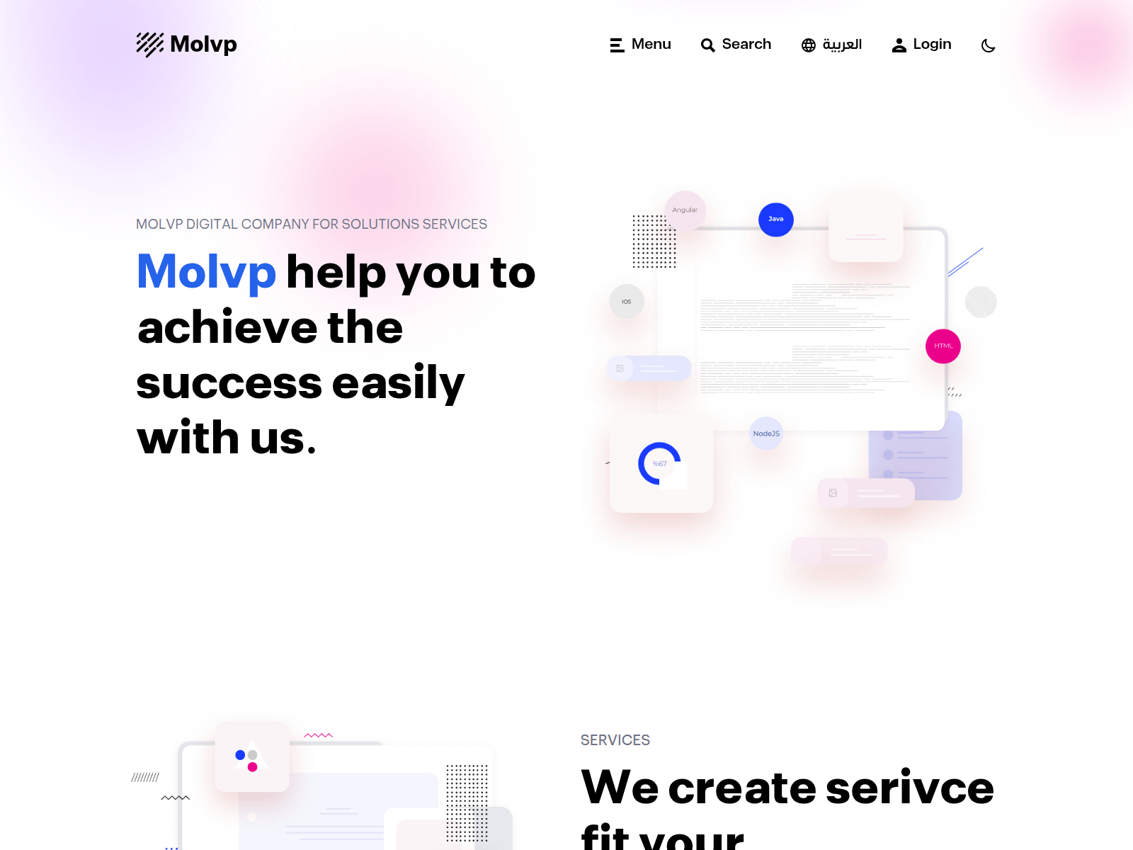 Screenshot of molvp.com