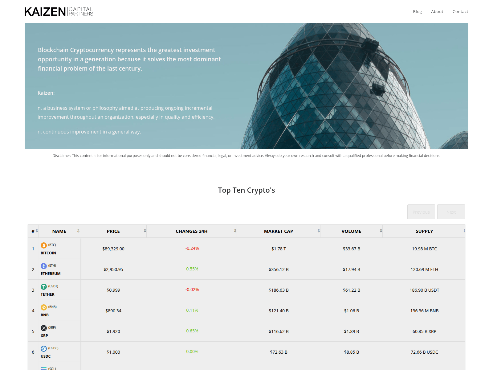 Screenshot of kcpinfo.com