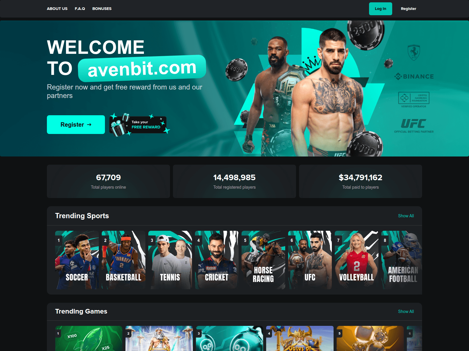 Forensic screenshot of avenbit.com